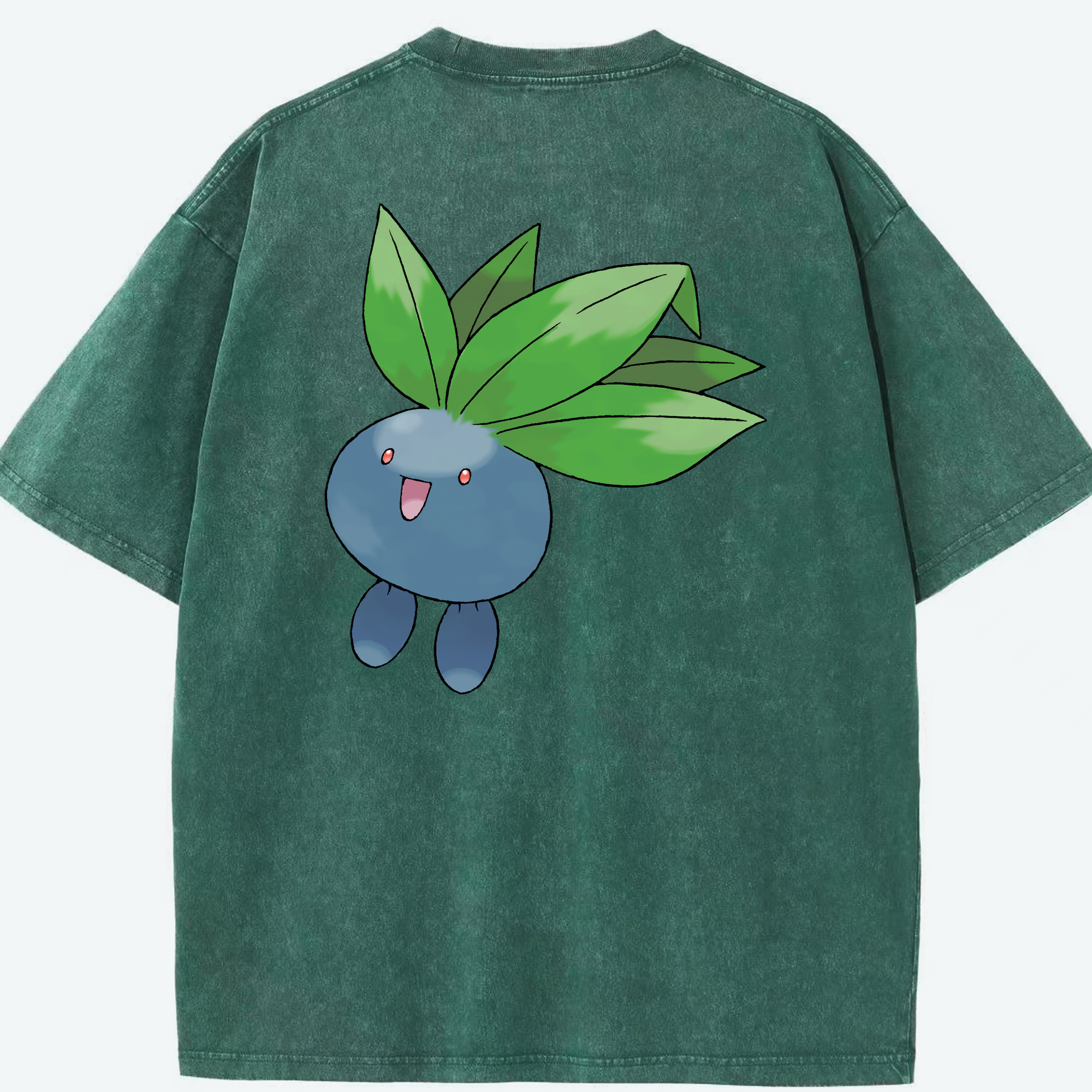 （画像用） ポケットモンスター Pokémon 綿100% ヴィンテージ風 半袖Tシャツ（背面プリント）
